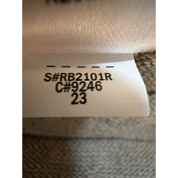 NWT Robbie Bee Rib Pleated Sweater Dress Tan/White Women’s Med - Picture 12 of 13